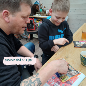 Verbinden in December - ouder & kind collageworkshop